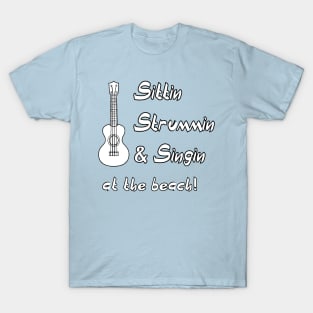 Uke at the beach T-Shirt